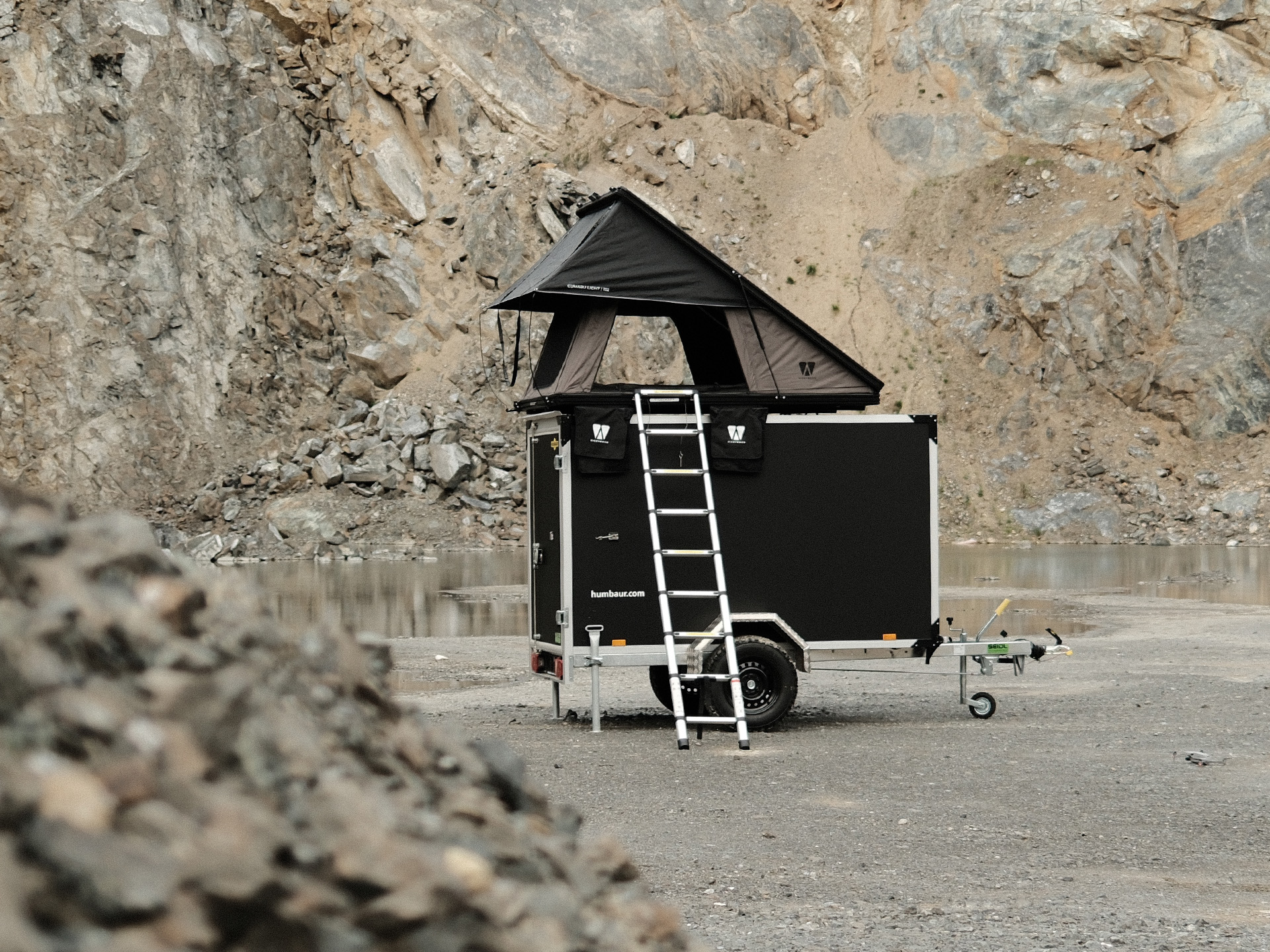 Offroad Trailer mit Dachzelt