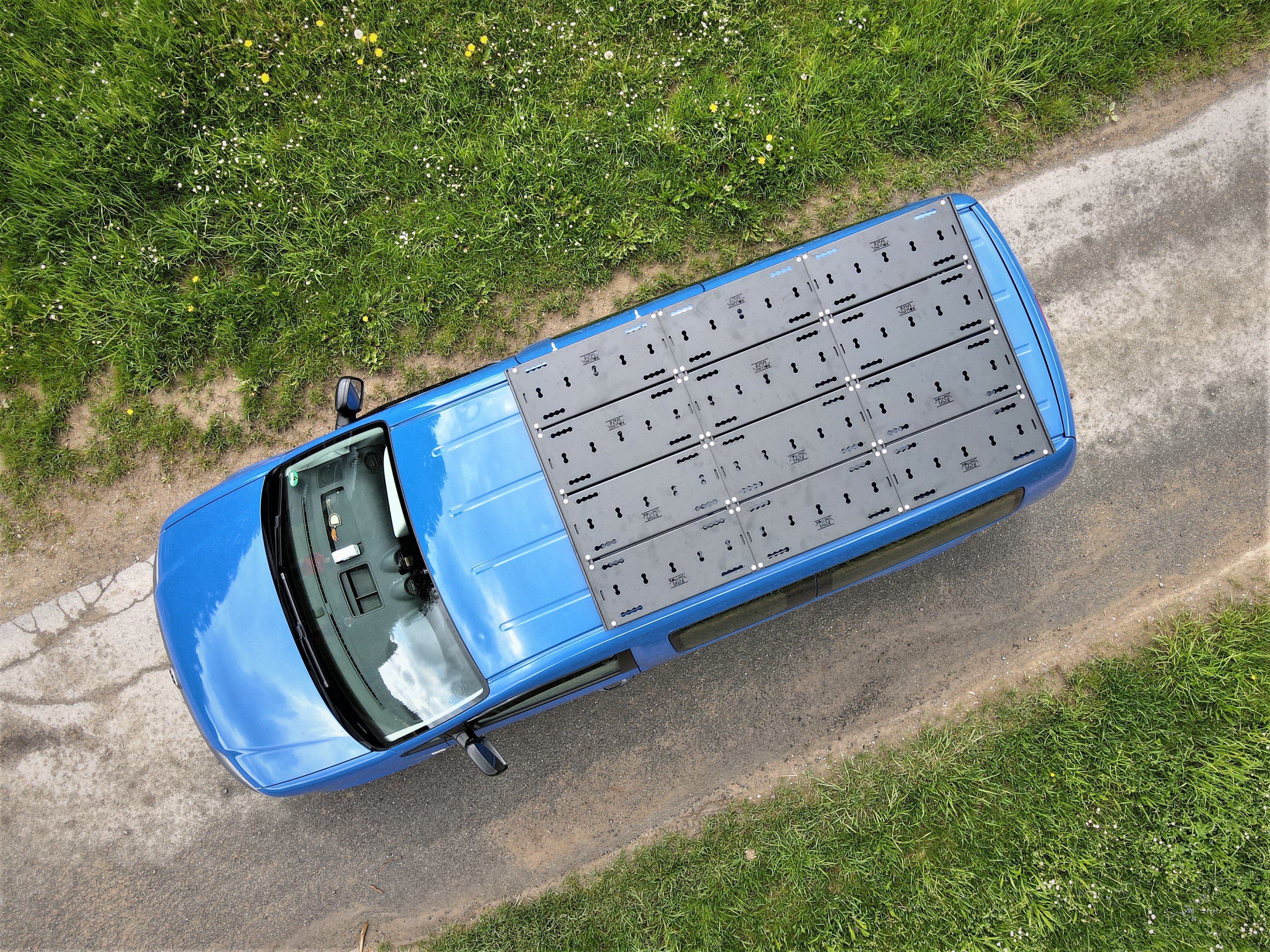 Dachträgersystem VW Caddy 5 swb | SpaceRack - Basic