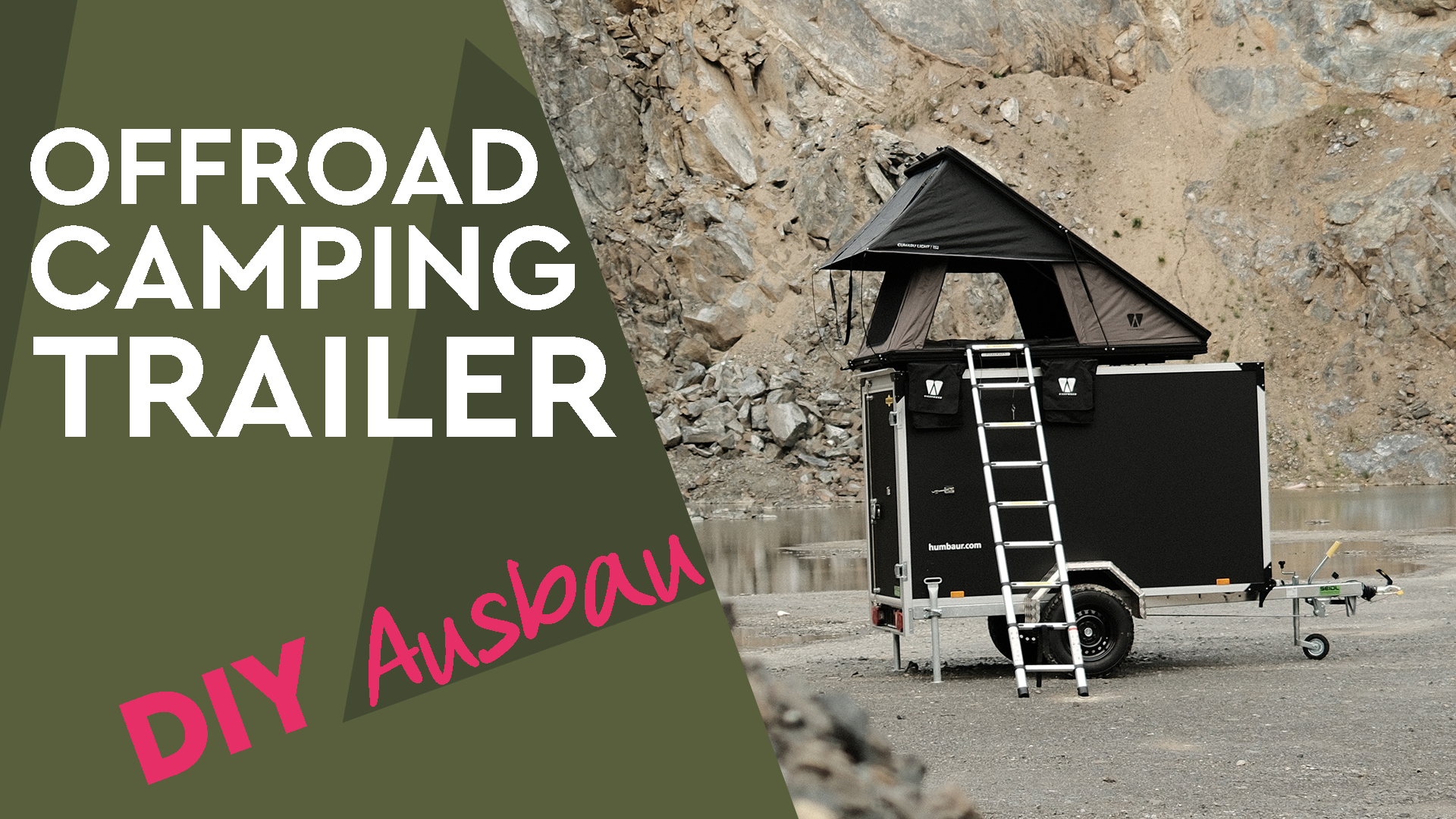 Offroad Trailer mit Dachzelt