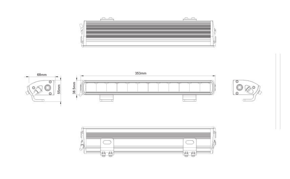 RackLight LB1 | LightBar 60W