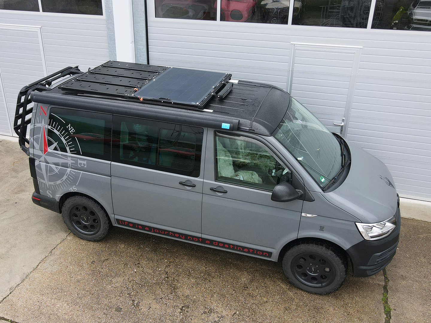 Dachträger + Solar VW T5 T6 T6.1 California | SpaceRack